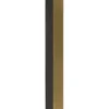 Golvspegel Curve - Ram i Borstad Mässing, 170x40cm - KARE Design