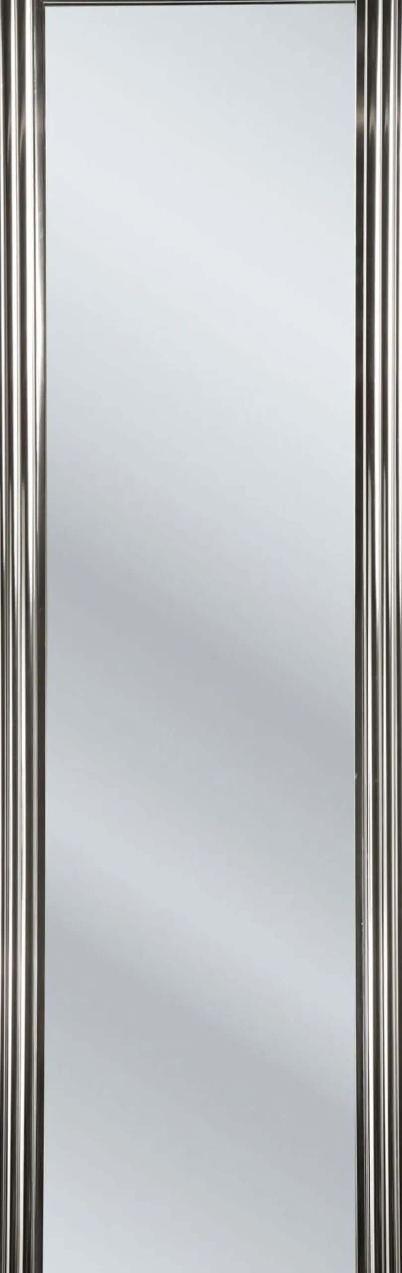 Golvspegel Eve - Ram i Silver, 180x55cm - KARE Design
