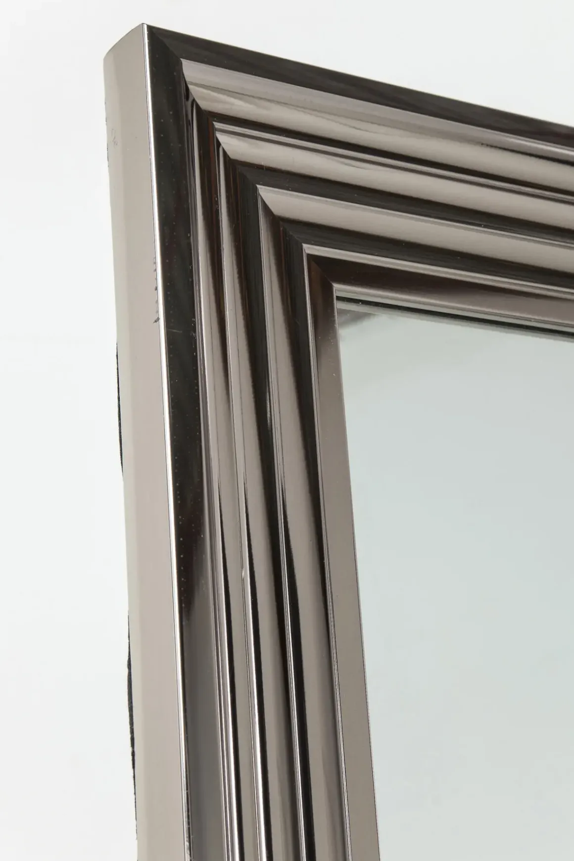 Golvspegel Eve - Ram i Silver, 180x55cm - KARE Design