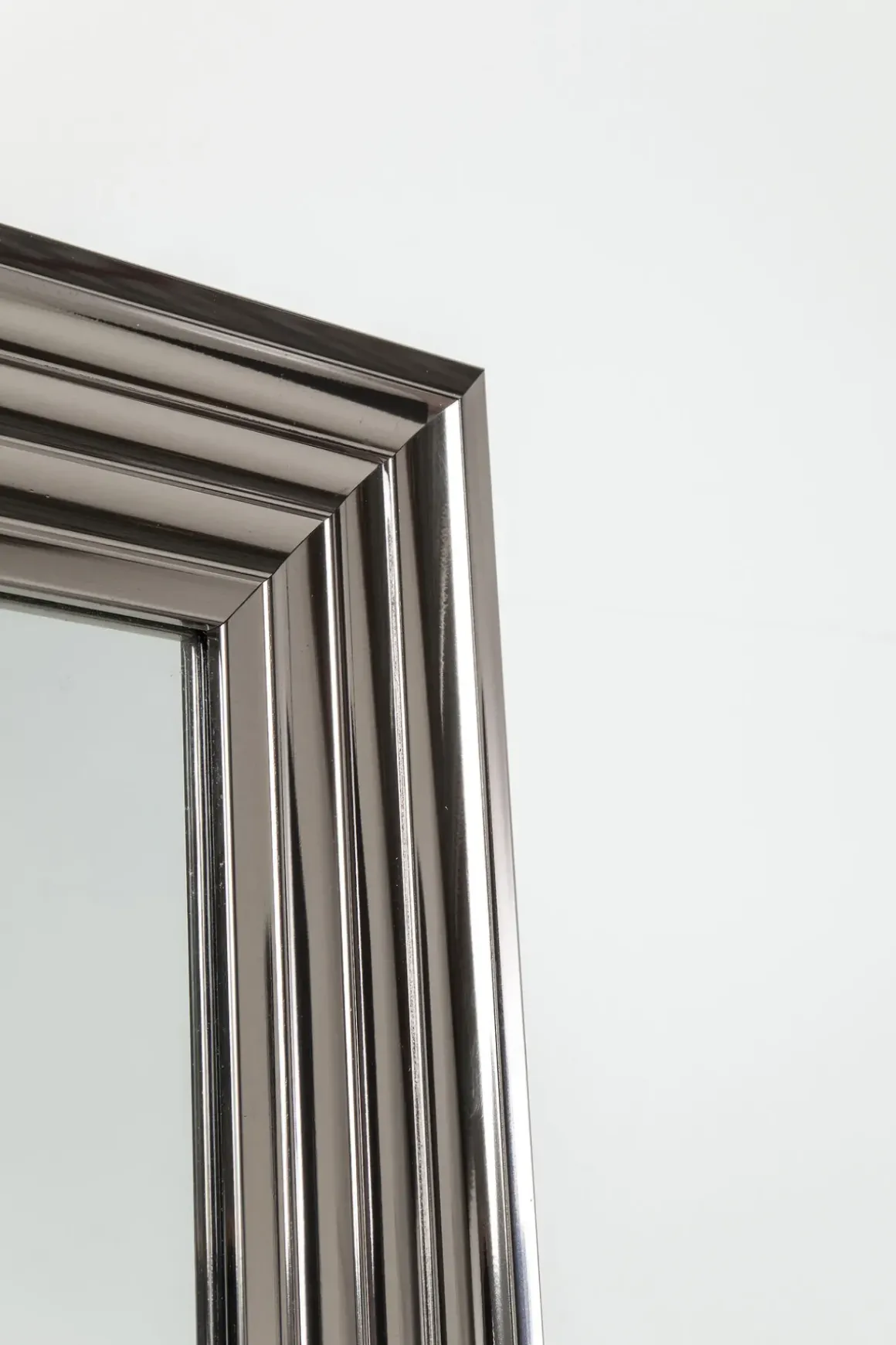 Golvspegel Eve - Ram i Silver, 180x55cm - KARE Design