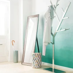 Golvspegel Eve - Ram i Silver, 180x55cm - KARE Design