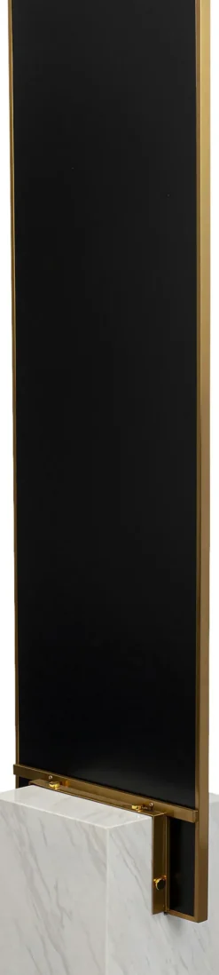 Golvspegel Hulda - Mässing, 180x46cm - KARE Design