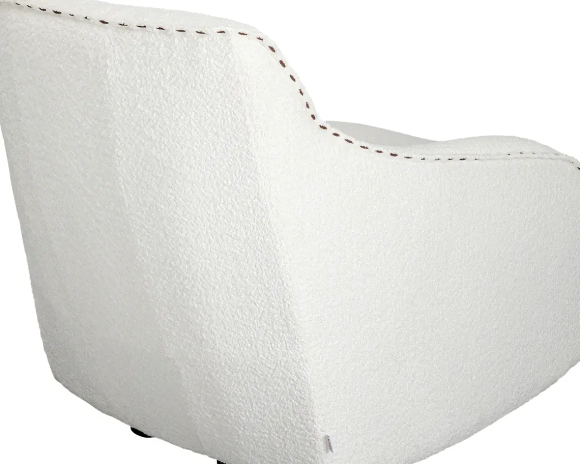Gungfåtölj Ritmo - Boucle Cream - KARE Design