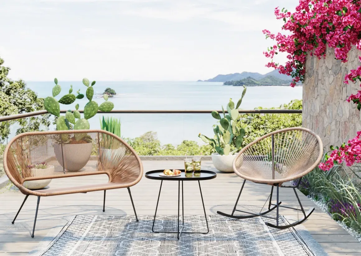 Gungstol Trädgård Acapulco - Natur - KARE Design