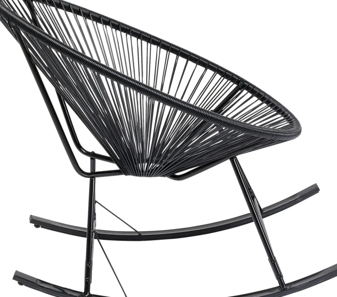 Gungstol Trädgård Acapulco - Svart - KARE Design