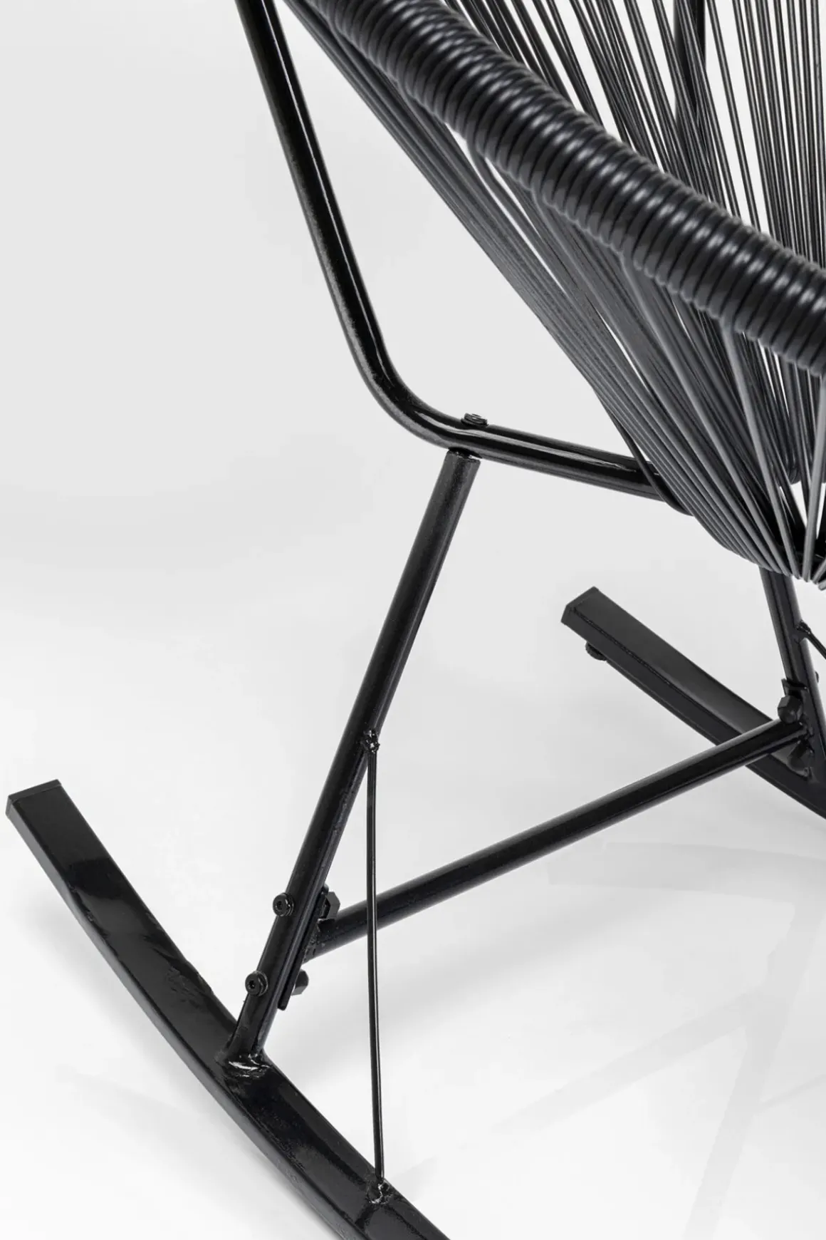 Gungstol Trädgård Acapulco - Svart - KARE Design