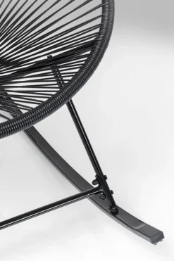Gungstol Trädgård Acapulco - Svart - KARE Design