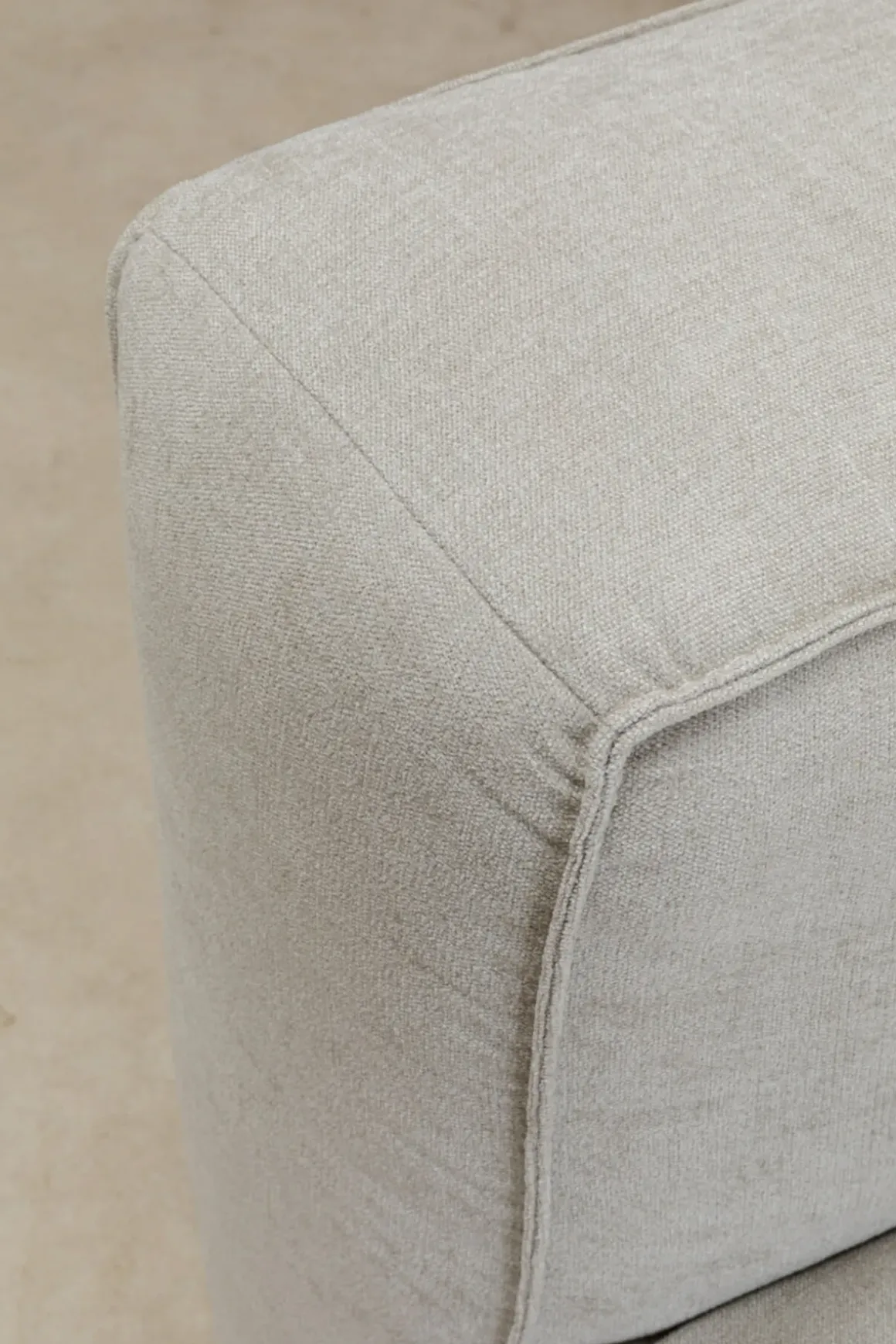 Henry Elements 2-Sits - Cream, Vänster - KARE Design