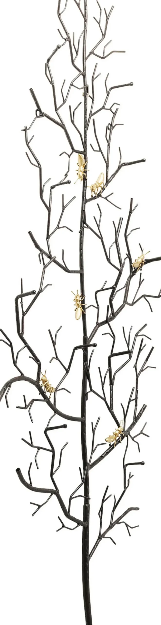 Hängare Ants On A Tree - Klädhängare Svart/Guld, 69x160cm - KARE Design