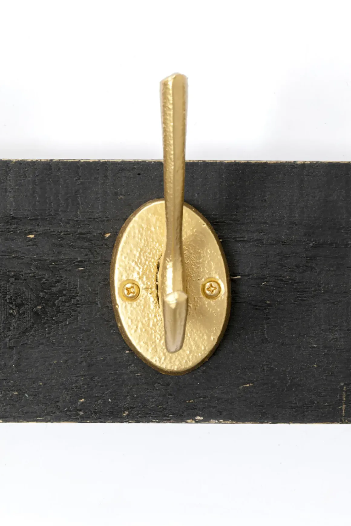Hängare Classico - mörkt massivt trä, Guld, 60cm - KARE Design
