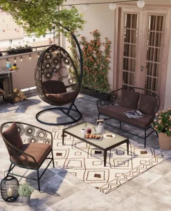 Hängstol Ibiza Brun - KARE Design