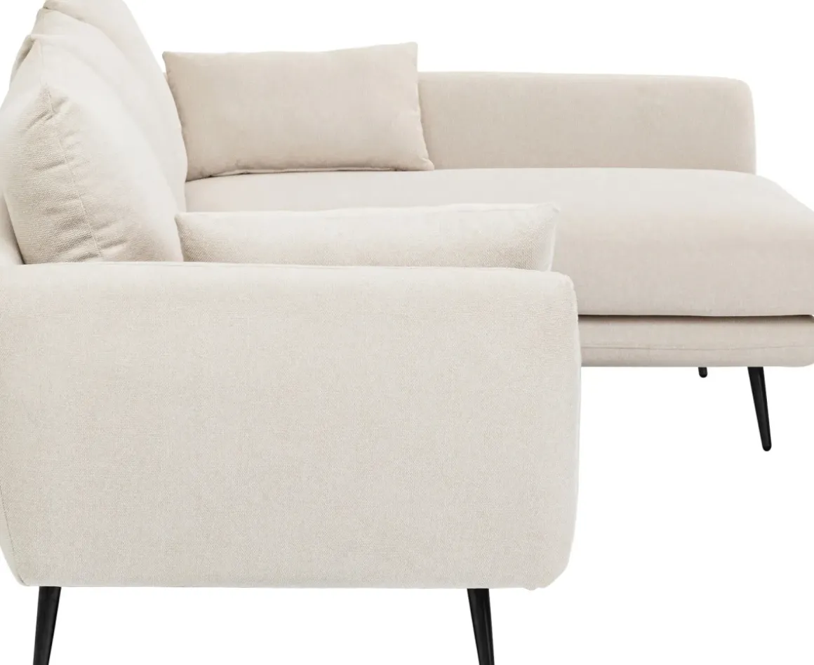 Hörnsoffa Amalfi - Creme Höger, 275x159cm - KARE Design