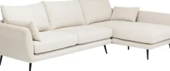 Hörnsoffa Amalfi - Creme Höger, 275x159cm - KARE Design