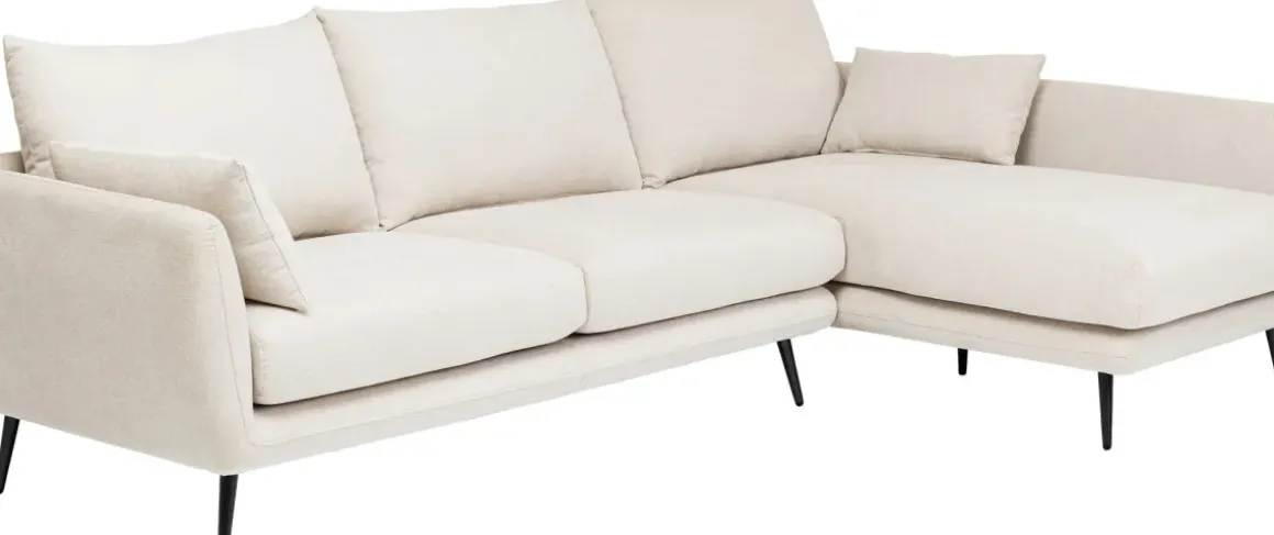 Hörnsoffa Amalfi - Creme Höger, 275x159cm - KARE Design