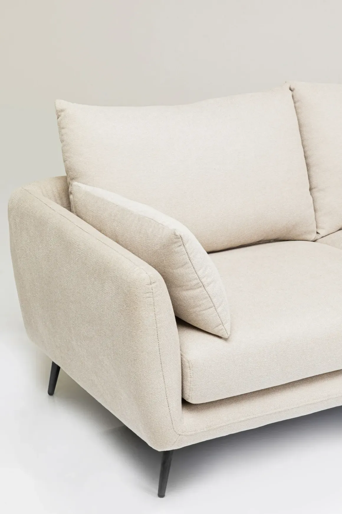 Hörnsoffa Amalfi - Creme Höger, 275x159cm - KARE Design