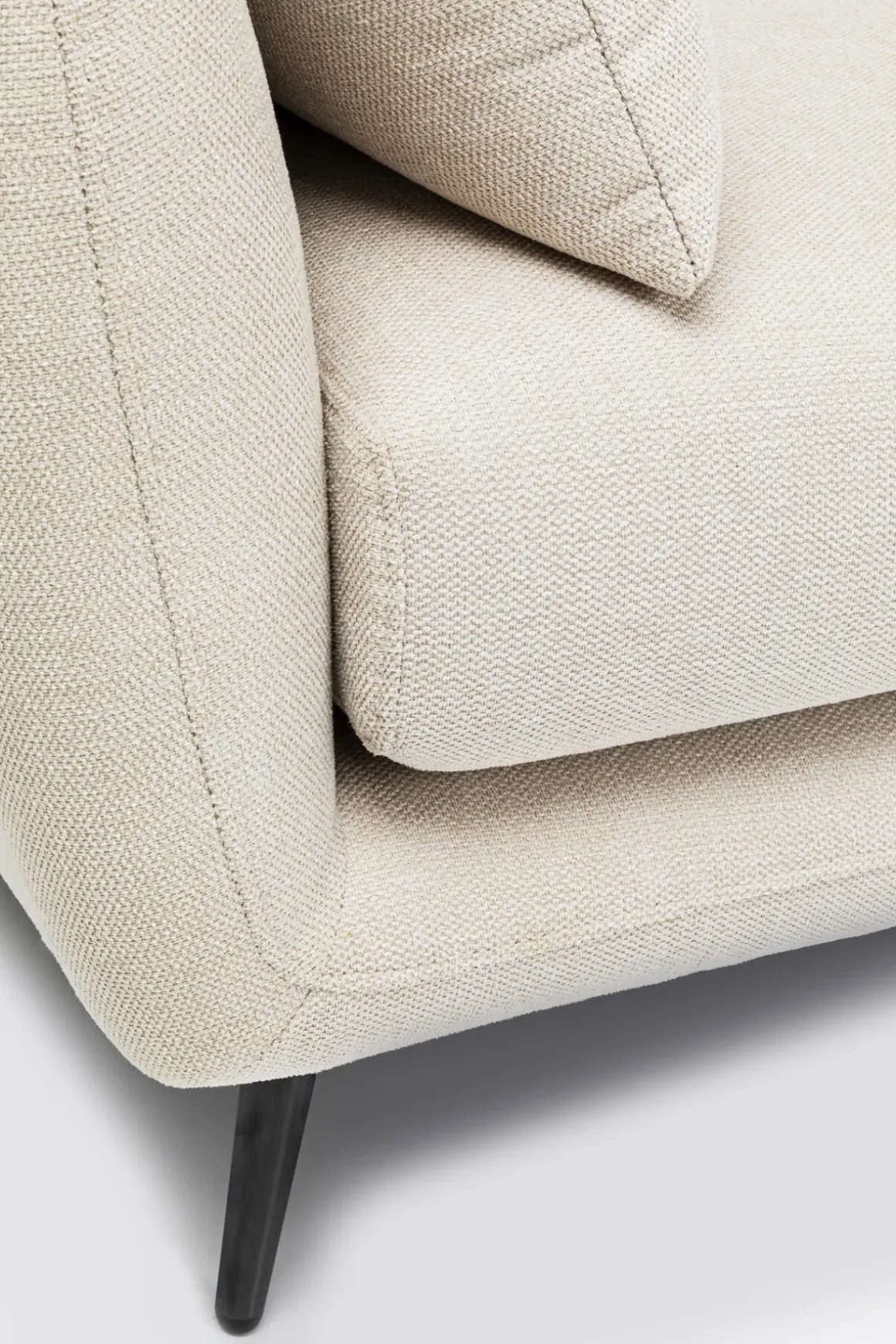 Hörnsoffa Amalfi - Creme Höger, 275x159cm - KARE Design