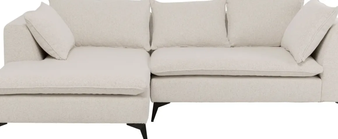 Hörnsoffa Amalfi - Creme Vänster, 275x159cm - KARE Design