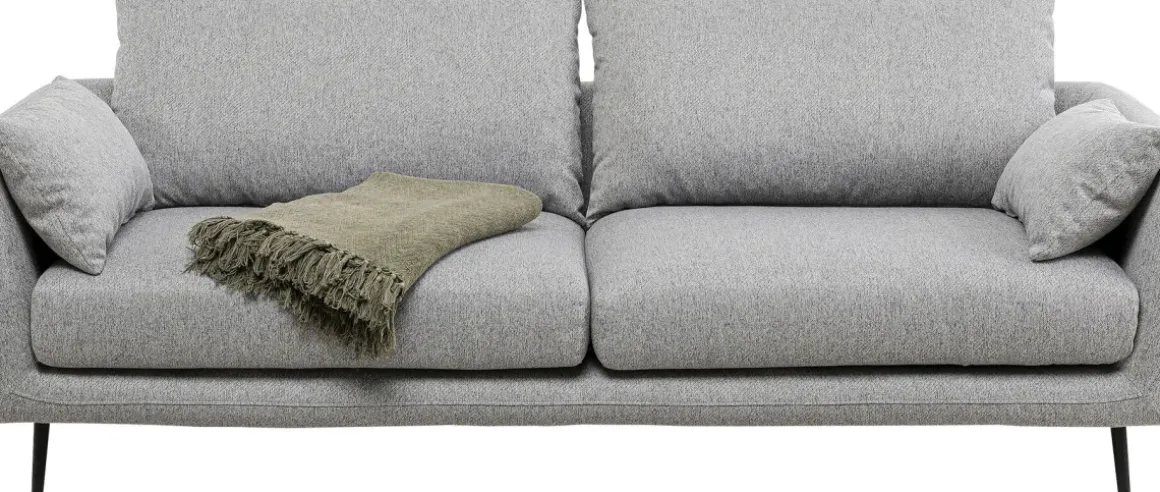 Hörnsoffa Amalfi - Grå, 2-Sits - KARE Design