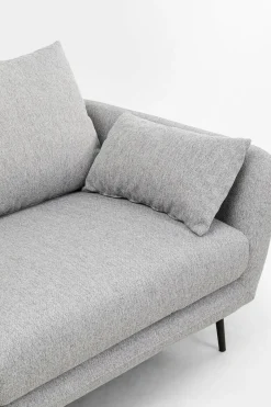 Hörnsoffa Amalfi - Grå, 2-Sits - KARE Design