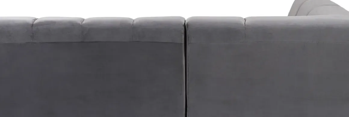 Hörnsoffa Belami - Grå Vänster, 265x210cm - KARE Design