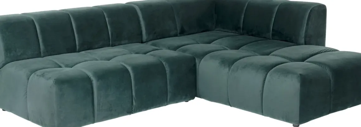 Hörnsoffa Belami - Mörkgrön Höger, 265x210cm - KARE Design