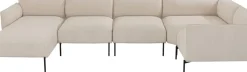 Hörnsoffa Chiara Cream - Liten Modul Höger - KARE Design