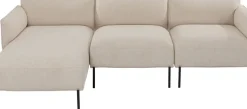 Hörnsoffa Chiara Cream - Liten Modul Höger - KARE Design