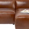 Hörnsoffa Cubetto Divan - Brun Läder - KARE Design