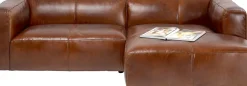Hörnsoffa Cubetto Divan - Brun Läder - KARE Design