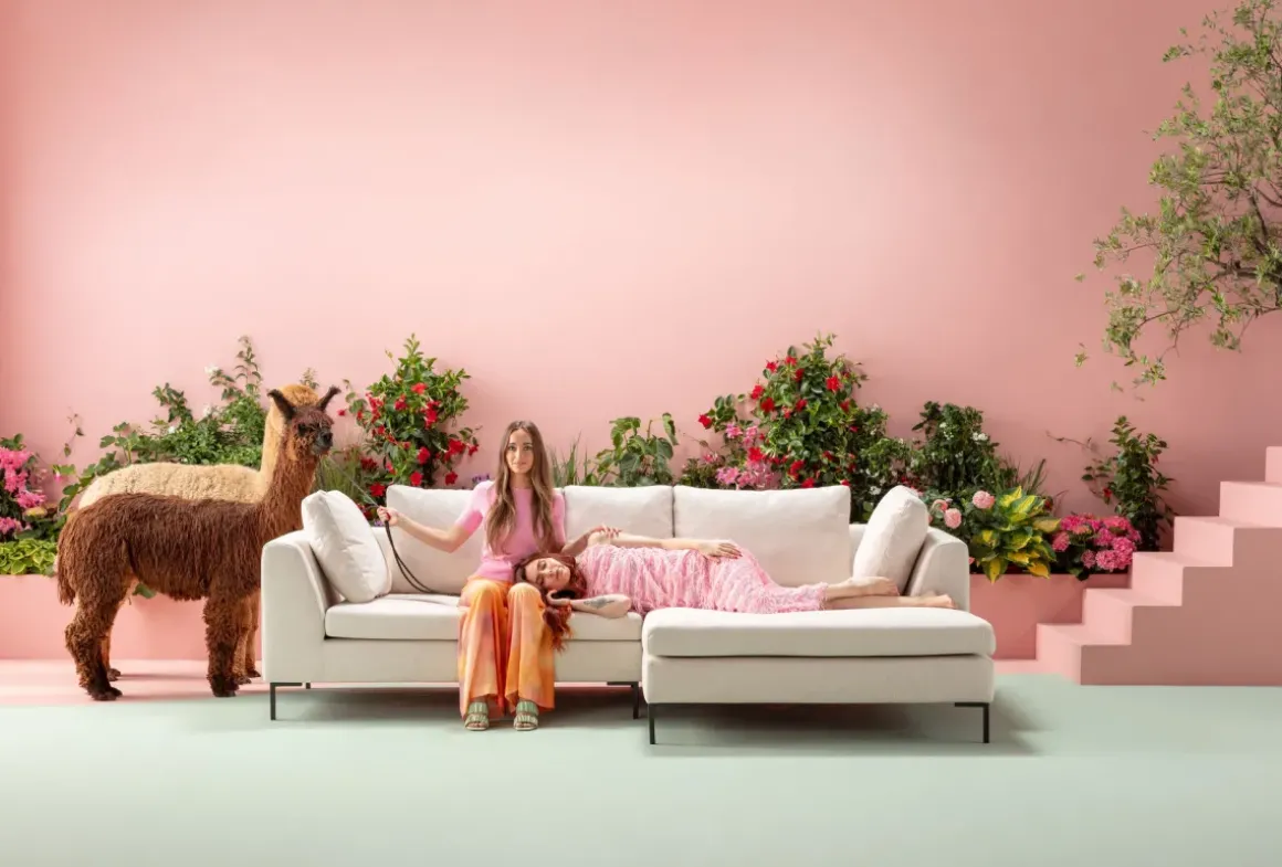 Hörnsoffa Gianni - Creme Höger, 290x167cm - KARE Design