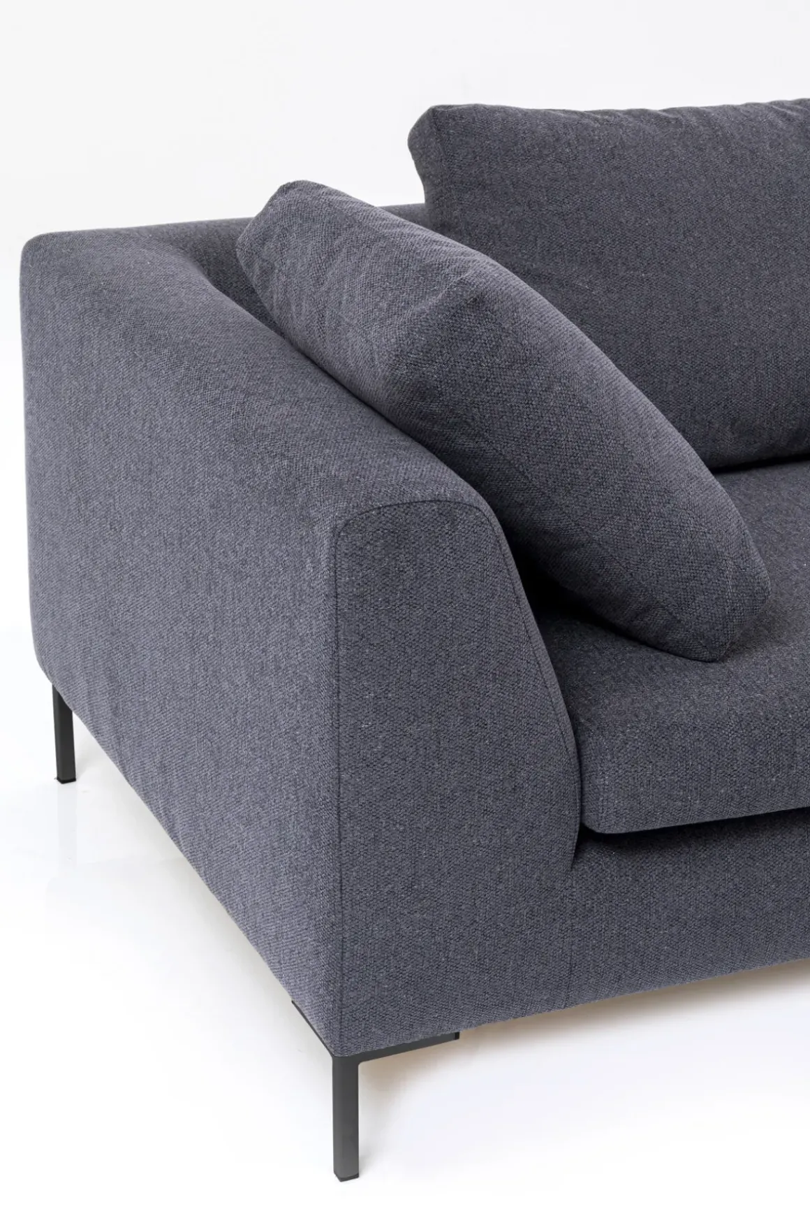 Hörnsoffa Gianni - Grå Höger, 290x167cm - KARE Design