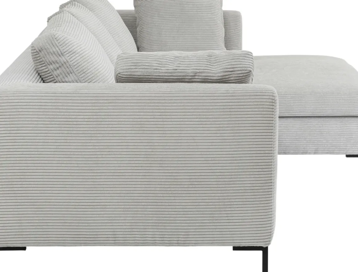 Hörnsoffa Gianni - Grå Manchester Höger, 290x167cm - KARE Design