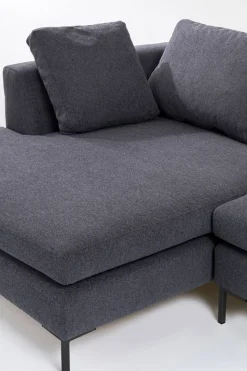 Hörnsoffa Gianni - Grå Vänster, 290x167cm - KARE Design