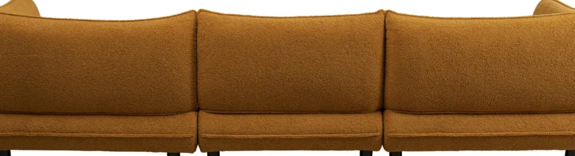 Hörnsoffa Gigi - Ljusbrun, Höger - KARE Design