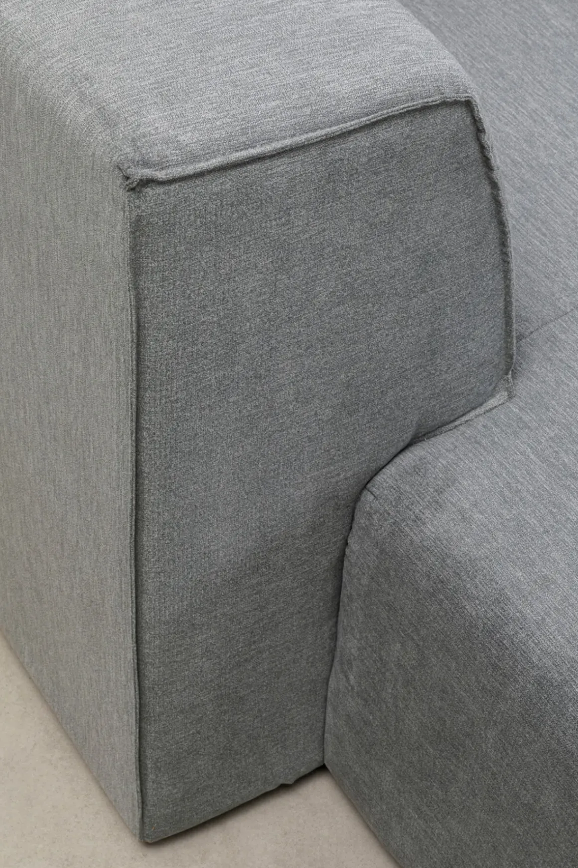 Hörnsoffa Infinity Atlanta - Grå Vänster, 357x182cm - KARE Design