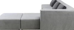 Hörnsoffa Infinity Atlanta Grå Höger, 357x182cm - KARE Design