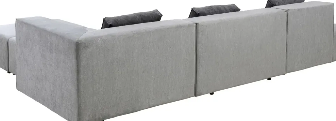 Hörnsoffa Infinity Atlanta Grå Höger, 357x182cm - KARE Design