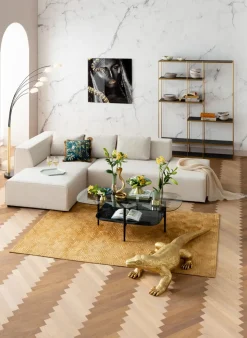 Hörnsoffa Infinity  - Creme Vänster, 306x182cm - KARE Design