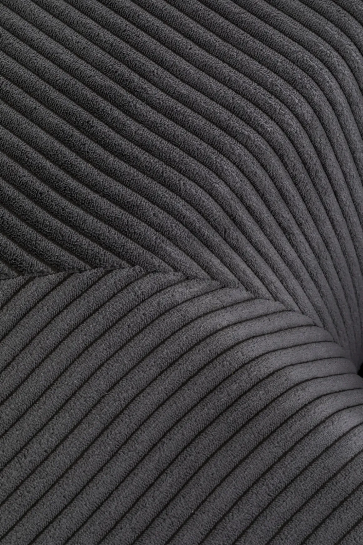 Hörnsoffa Infinity - Med Ottoman, Grå Manchester, Vänster - KARE Design