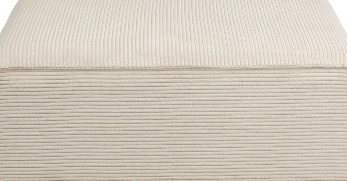 Hörnsoffa Infinity - Med Ottoman, Cream Manchester, vänster - KARE Design
