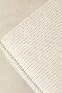 Hörnsoffa Infinity - Med Ottoman, Cream Manchester, Höger - KARE Design