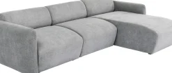 Hörnsoffa Lucca 255cm - Grå Höger - KARE Design