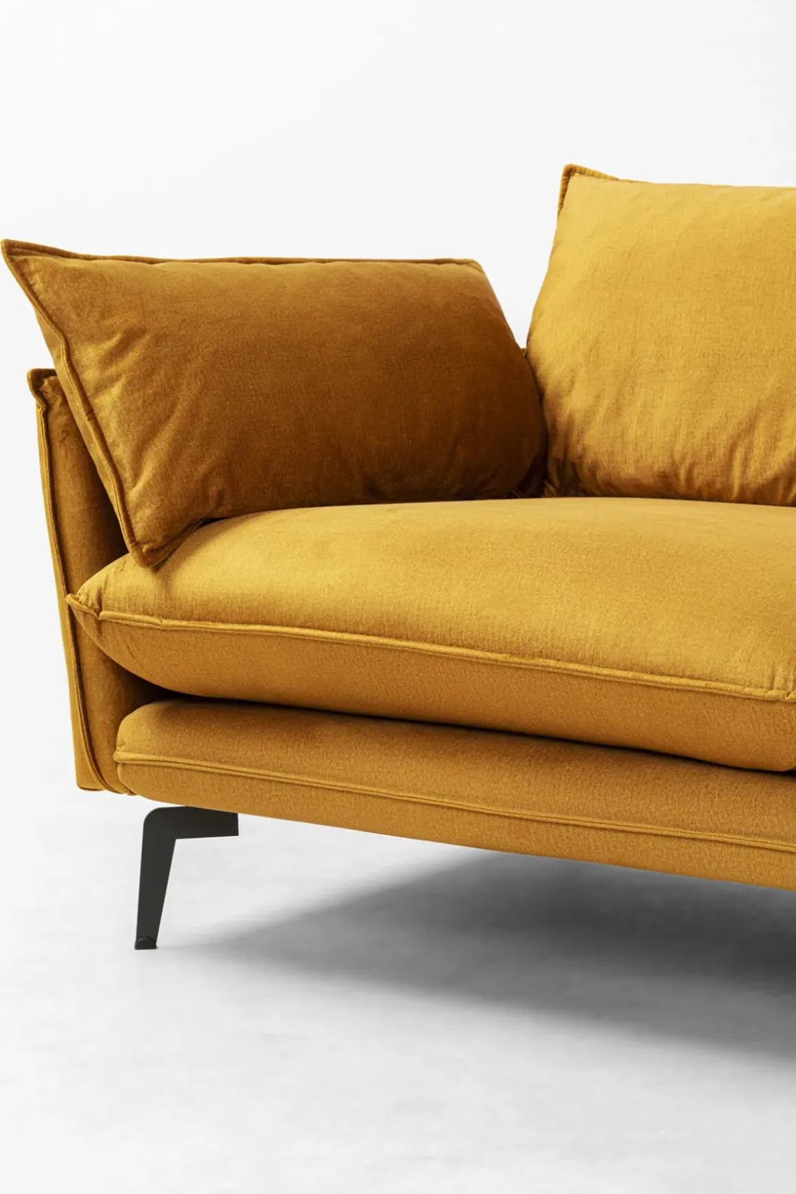 Hörnsoffa Monza - Orange Höger - KARE Design