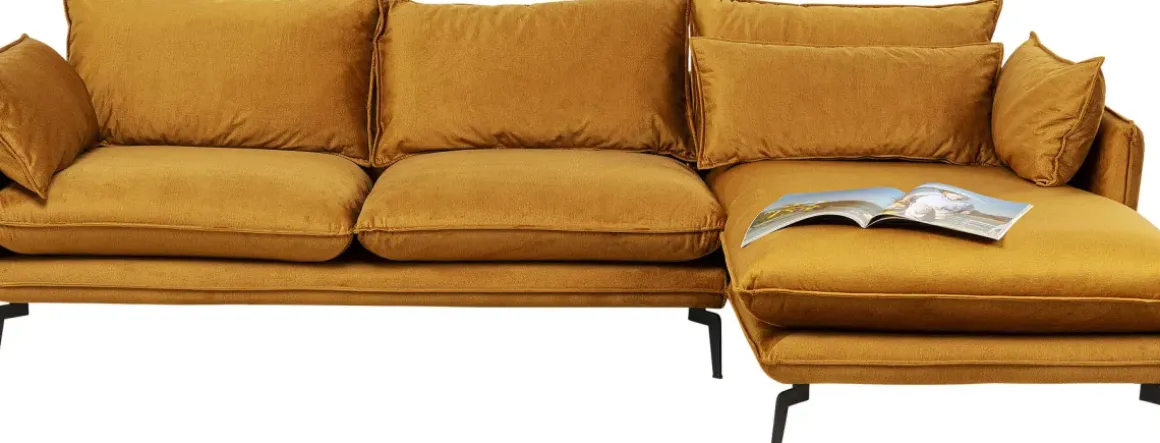 Hörnsoffa Monza - Orange Höger - KARE Design