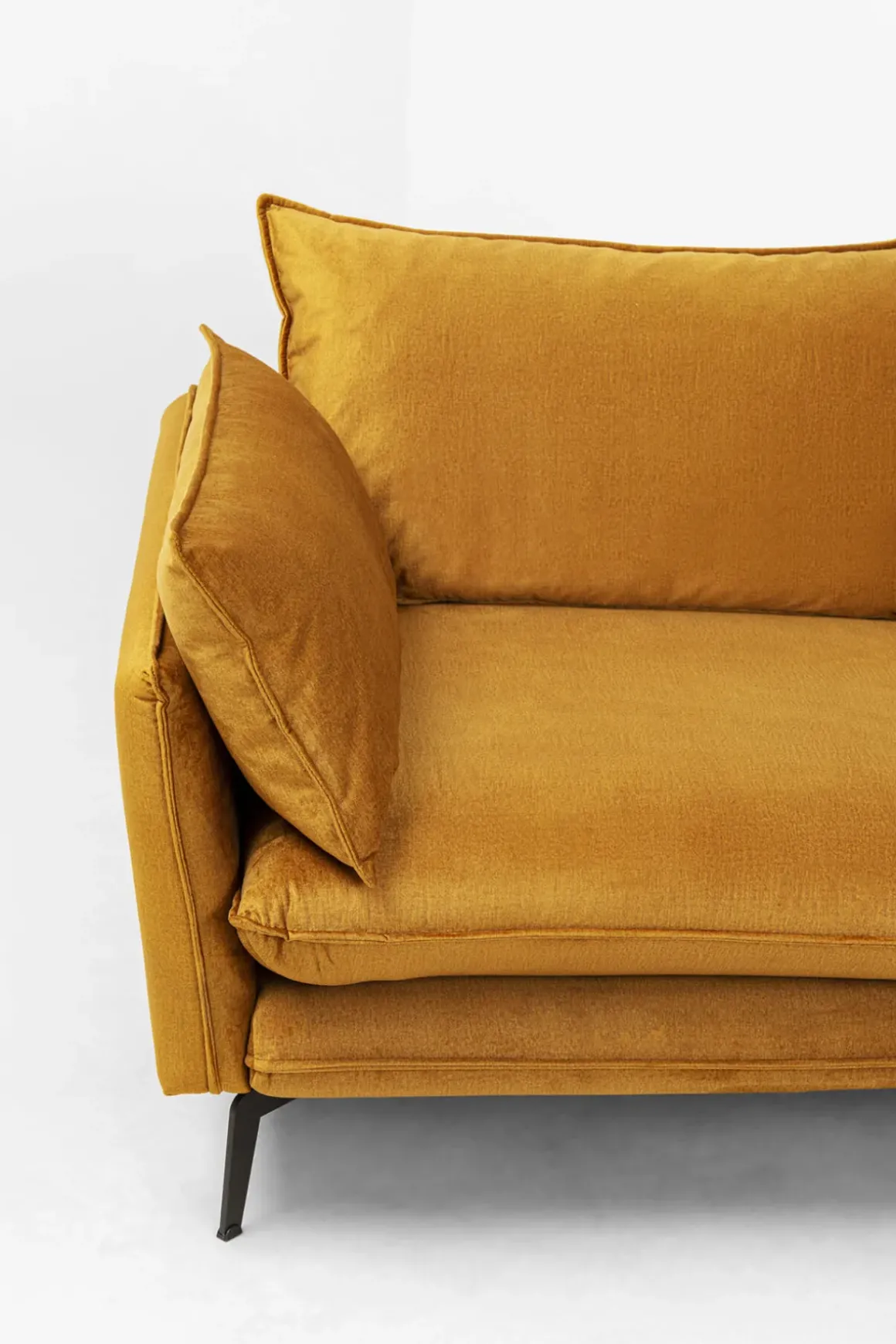 Hörnsoffa Monza - Orange Höger - KARE Design