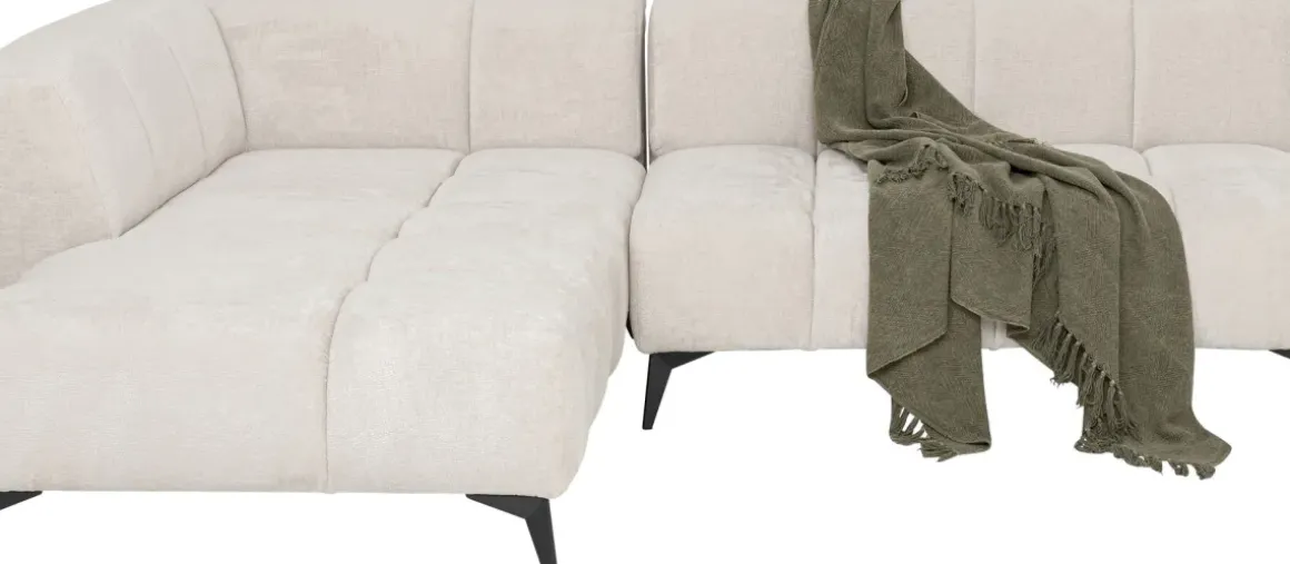 Hörnsoffa Nia Glam - Creme Vänster, 250cm - KARE Design