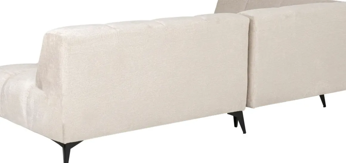 Hörnsoffa Nia Glam - Creme Vänster, 250cm - KARE Design