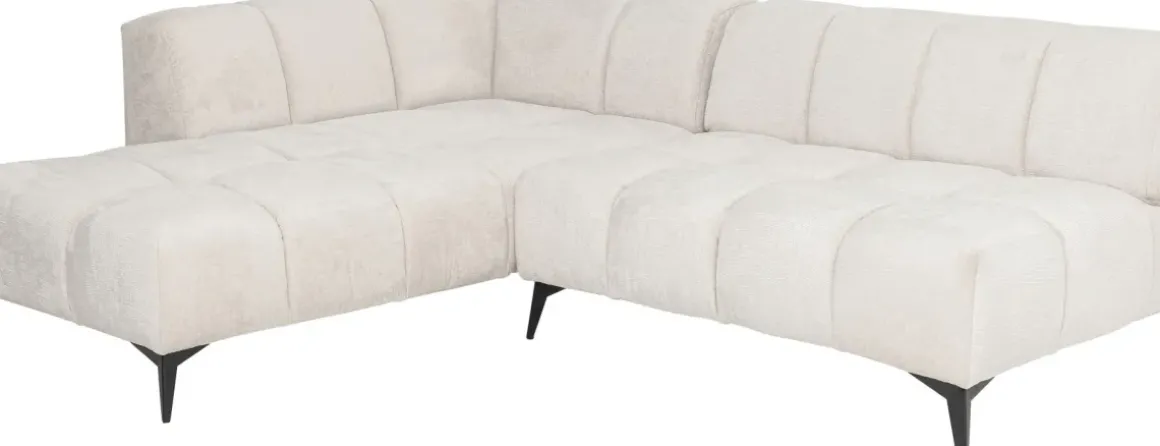 Hörnsoffa Nia Glam - Creme Vänster, 250cm - KARE Design
