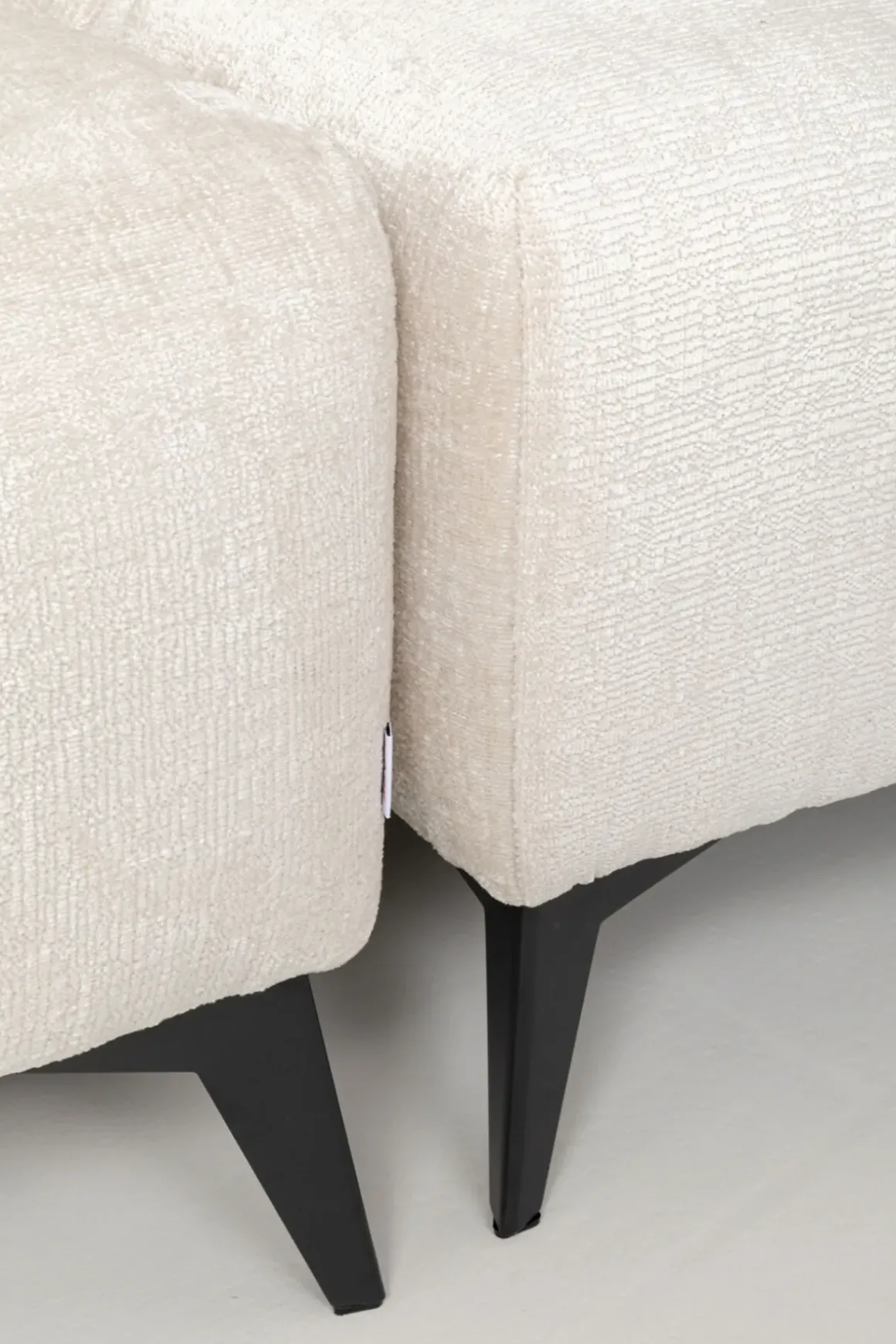 Hörnsoffa Nia Glam - Creme Vänster, 250cm - KARE Design