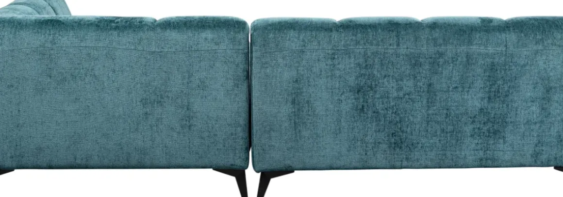 Hörnsoffa Nia Glam - Mörkgrön Höger, 250cm - KARE Design